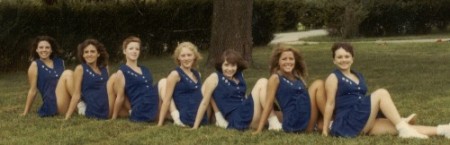 Oneida Cheerleaders 1981