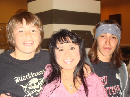 Mothers Day 2007 with my boys