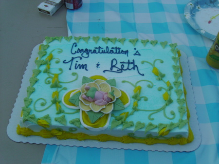 Baby Shower Cake