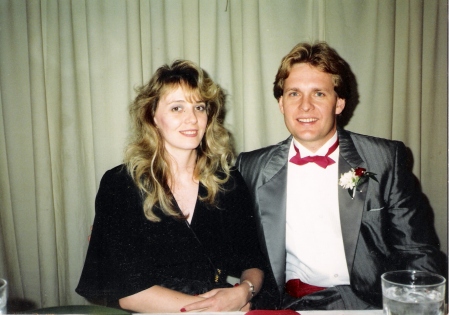 Tina and husband Rich, 1988