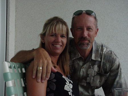 Suzanne and I in Aruba