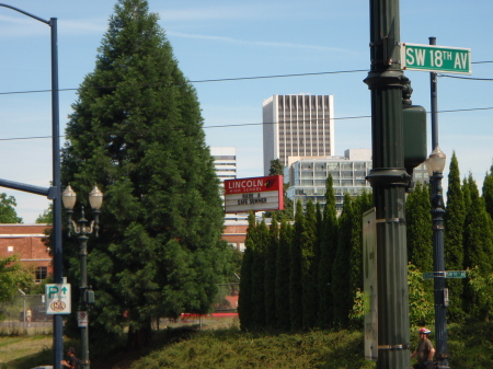 Lincoln High School's Sign