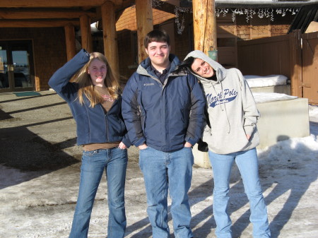 Katie, Gary, and Rhian 2008