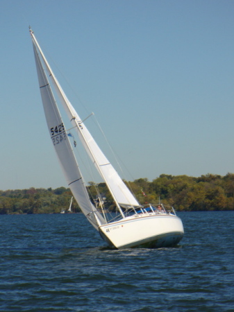 Racing on Naiad IV