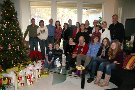 This is almost all of us, missing 2 grandkids
