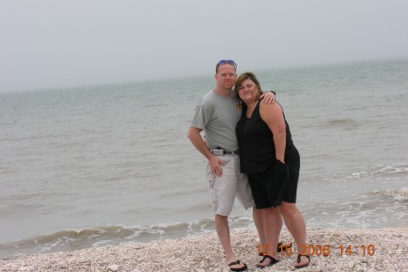 John and I at Honeymoon Island