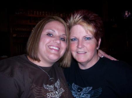 My daughter Cindy and I at a Sonia Leigh show