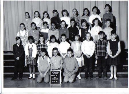 Mrs Wheeler's 4th grade class of 1965-66