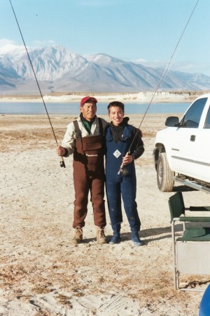 Don and Torrey Fishing Eastern Sierra