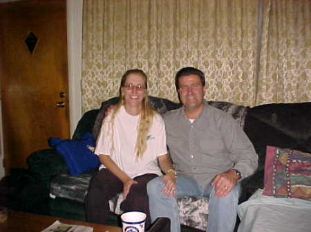 my wife and my brother dave newman