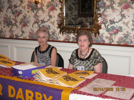 Reception Desk at 55th Reunion