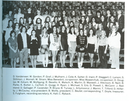 Class of 73 Yearbook Pics