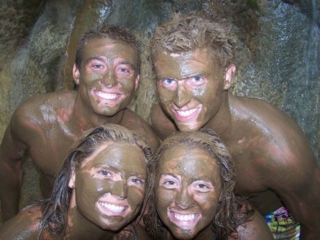 costa rica mud face