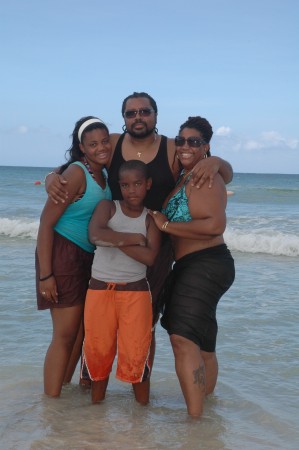 Family in Jamaica
