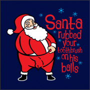 Santa balls t