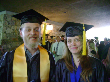 my friend Forest and I at our CCCTI grad