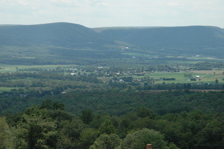 View of Nippenose Valley