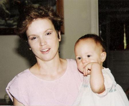 Betty and her daughter Amanda 1992