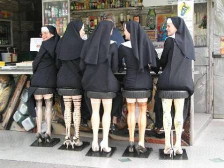 The nuns!