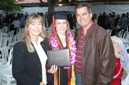 Casey's graduation