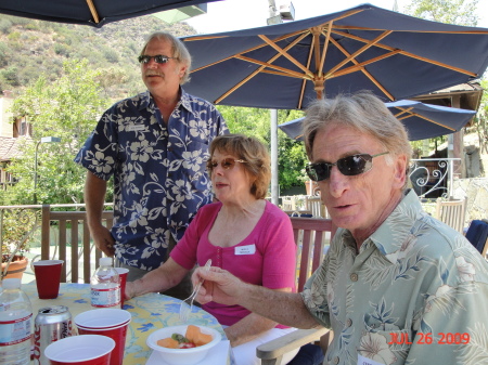 Jeff Fine, Bob Grakow and his wife Molly