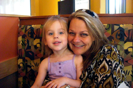 Me and my granddaughter, Gracie.
