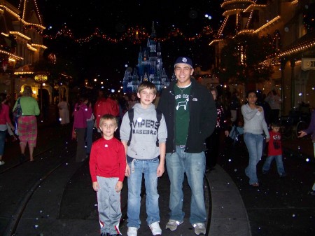 Braxton, Brody and Leighton at DisneyWorld