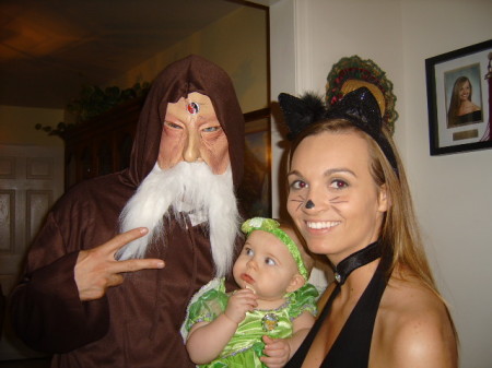 The Hopkins Family at Halloween