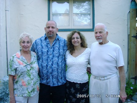 My parents, brother and me