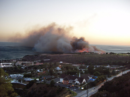 Jan. 2007 Malibu fire