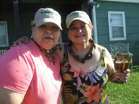 My sister, Maria and me in Rockport 2008