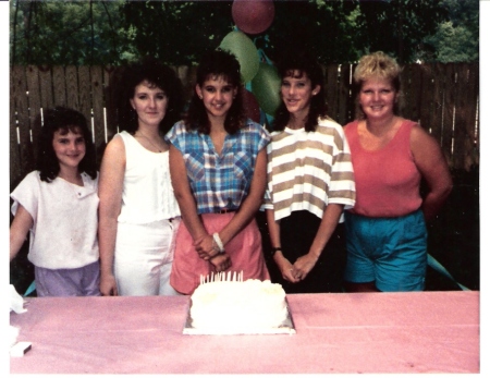 Melody, Kristi, Me, Tamara, Debbie-16th B Day