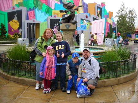 My Family and I at Disneyland