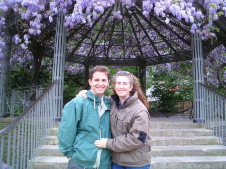 My husband and I in Duke Gardens