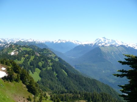 View from Church Mountain summit