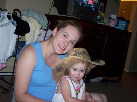 Allisa, one of my other Grand daughters, with