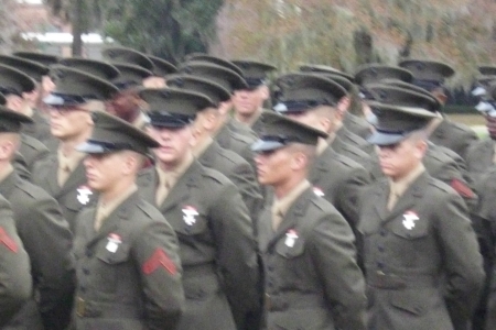 My sons graduation from Parris Island Nov.09