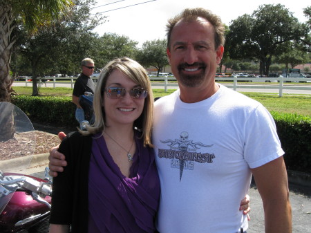 My daughter and I Biketoberfest 08'