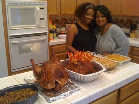 My Daughter Natosha and Me, Thanksgiving 2011