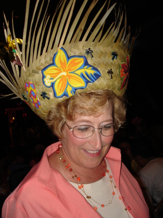 Judy - Hawaii, Hat Contest