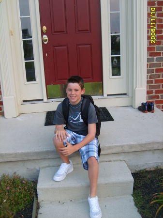 My oldest Kyle 1st day school (12)