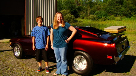 Martin & Marlana w/my Uncle's Mustang 2008