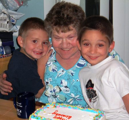 Grandmom and the two boys