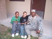 Darin and Ta b4 Daddy went to Iraq