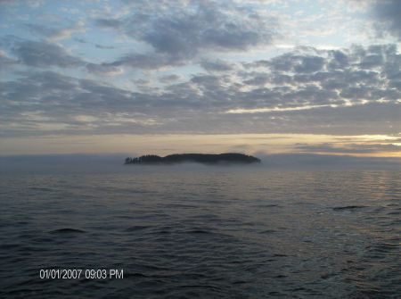 Pine Island sunrise 9-1-2008