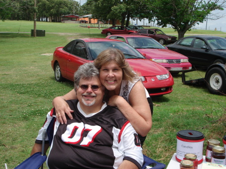 Curtis and I, June, 2008