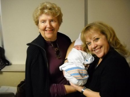 Mom, grandson Jack and Debi