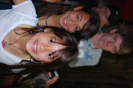 the girls at Doorly Zoo Omaha, NE