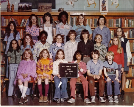 Will Rogers 6th Grade 1976