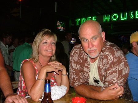 Steve & Patty Menard at Red's Ice House in S.C